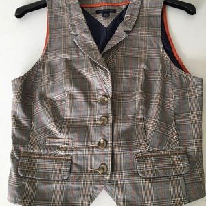 Tommy Hilfiger plaid vest